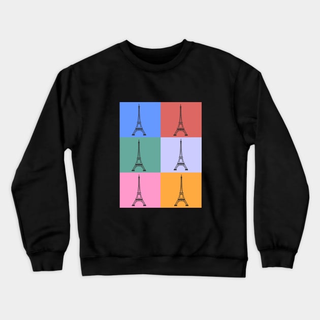 Eiffel Tower Vintage Crewneck Sweatshirt by cypryanus